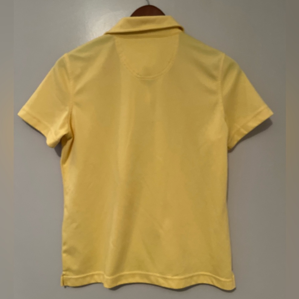 Linkstech Ladies Golf Shirt - Medium - Techno Dry - Yellow - Picture 6 of 6